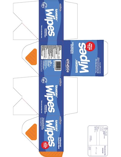 77251 002 03 Sanidry Antibacterial Flushable Wipes Min